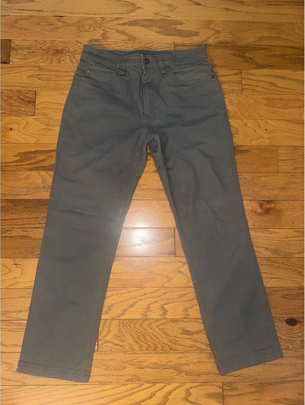 Duluth Trading Co Flex Fire Hose Pants Men Light olive 32x30 Workwear Rugged
